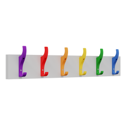 PerfectFit Coat Rail (Toughook Original) – White Finish Thumbnail