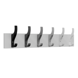 PerfectFit Coat Rail (Toughook XL) – White Finish Thumbnail