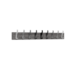 PerfectFit Coat Rail (Toughook Original) – Grey Oak Finish Thumbnail