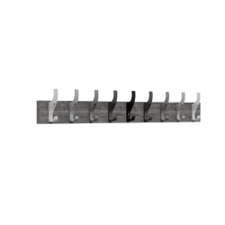 PerfectFit Coat Rail (Toughook XL) – Grey Oak Finish Thumbnail