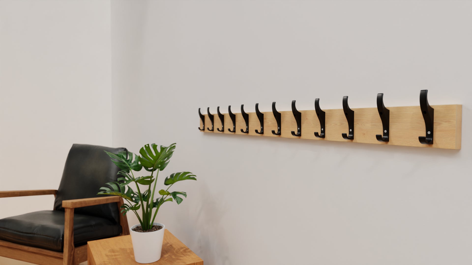 Custom Coat Rails in Any Combination