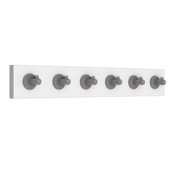PerfectFit Coat Rail (Robe Hook) – White Finish Thumbnail